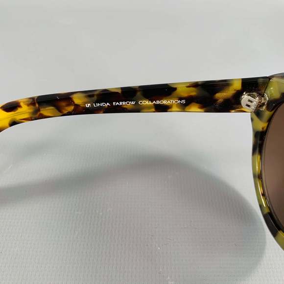 DRIES VAN NOTEN Black Beige Tortoiseshell Acetate Sunglasses - Picture 5 of 6